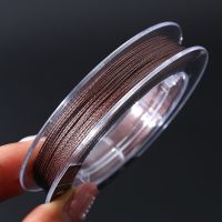 100m Wire Fishing Line Bite Resistant Fishing Steel Wire Tensile Strength Smooth Coated Anti Winding Fishing Gear Accessories Fishing Lines