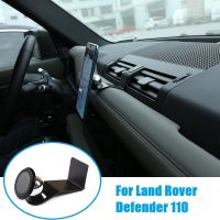 Alumium Alloy Mobile Phone Holder Trim For Land Rover Defender 110 X P400 HSE 20-22 Car Air Vent Mobile Phone Holder Accessories