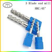 Hrc45 75l 60l 50l 3เอ็นด์มิลล์150l 100l 1.5มม. 6มม. 8มม. 12มม. 14มม. ~ 20มม. Cnc เครื่องตัดมิลลิ่งโลหะเครื่องมิลลิ่งติดตั้ง