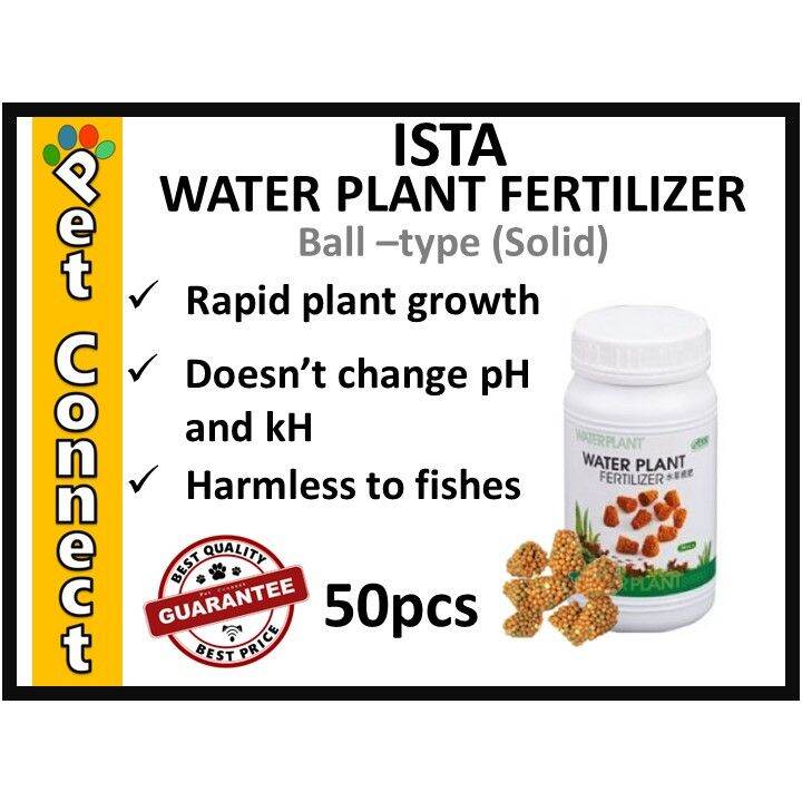 ISTA Water Plant Fertilizer 50pcs of Ball Safe for Fish | Lazada PH