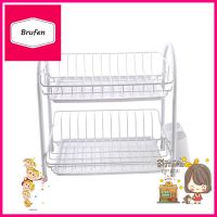 ชั้นคว่ำจานลวดเคลือบ2ชั้น EKONO 9122-TIER DISH DRAINER RACK EKONO 912 **ราคาดีที่สุด**