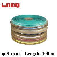 LDDQ 100m Heat Shrink Tubing Tube Sleeve 9mm Shrinkable Tube 7colors Available Insulation Sleeve Ratio 2:1 Heatshrink Wrap Wire Electrical Circuitry P