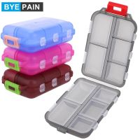 1Pcs 10 Pill Organizer Case Compartments Small Weekly