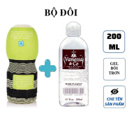 Combo_Gel bôi trơn Vanessa và Cốc giữ nhiệt cho nam