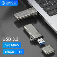 ORICO Mini Solid State U-Disk USB 3.2แฟลชไดรฟ์ Stick Pendrive 128 GB 1 TB หน่วยความจำปากกาไดร์เวอร์ดิสก์บน Key USSD 3.0 1 TB