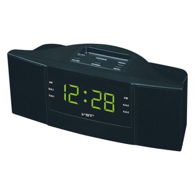 【Worth-Buy】 ที่ปลั๊กยุโรปจอแสดงผลแอลอีดีนาฬิกาติดตามการนอนเตือนวิทยุ Am/Fm แบบแบนด์คู่ที่สวยงาม