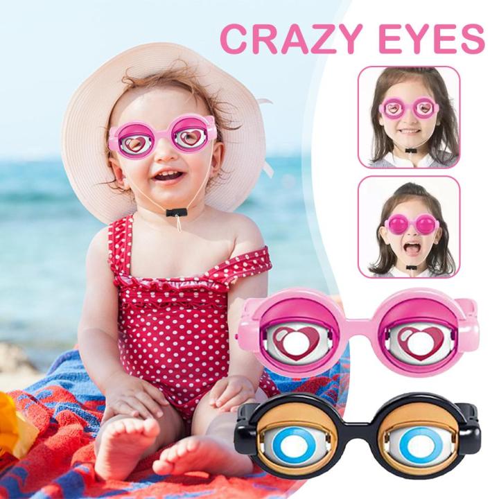 Crazy Glasses Funny Children Toys Funny Boy Girl Game Glasses Toy Play  Plastic S4V8 
