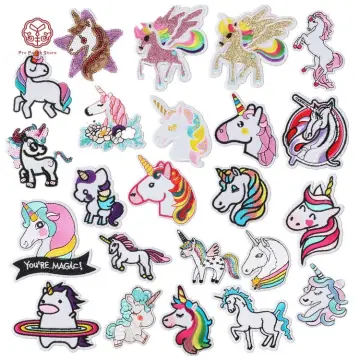 White unicorn  Unicorn stuff for girls Sticker for Sale by