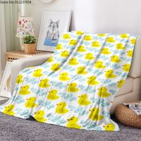 Yellow Duck Flannel Blankets for Beds Soft Warm Blanket Quilts Throw Blanket Sofa Home Decor Party Travel Throw Student Blankets