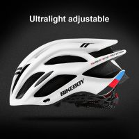 ☫㍿♀ Gradient Cycling Helmets Adjustable Lynon Chin Strap Cycling Bicycle Helmet Cycling Equipment Durable Bike Cap Withlight