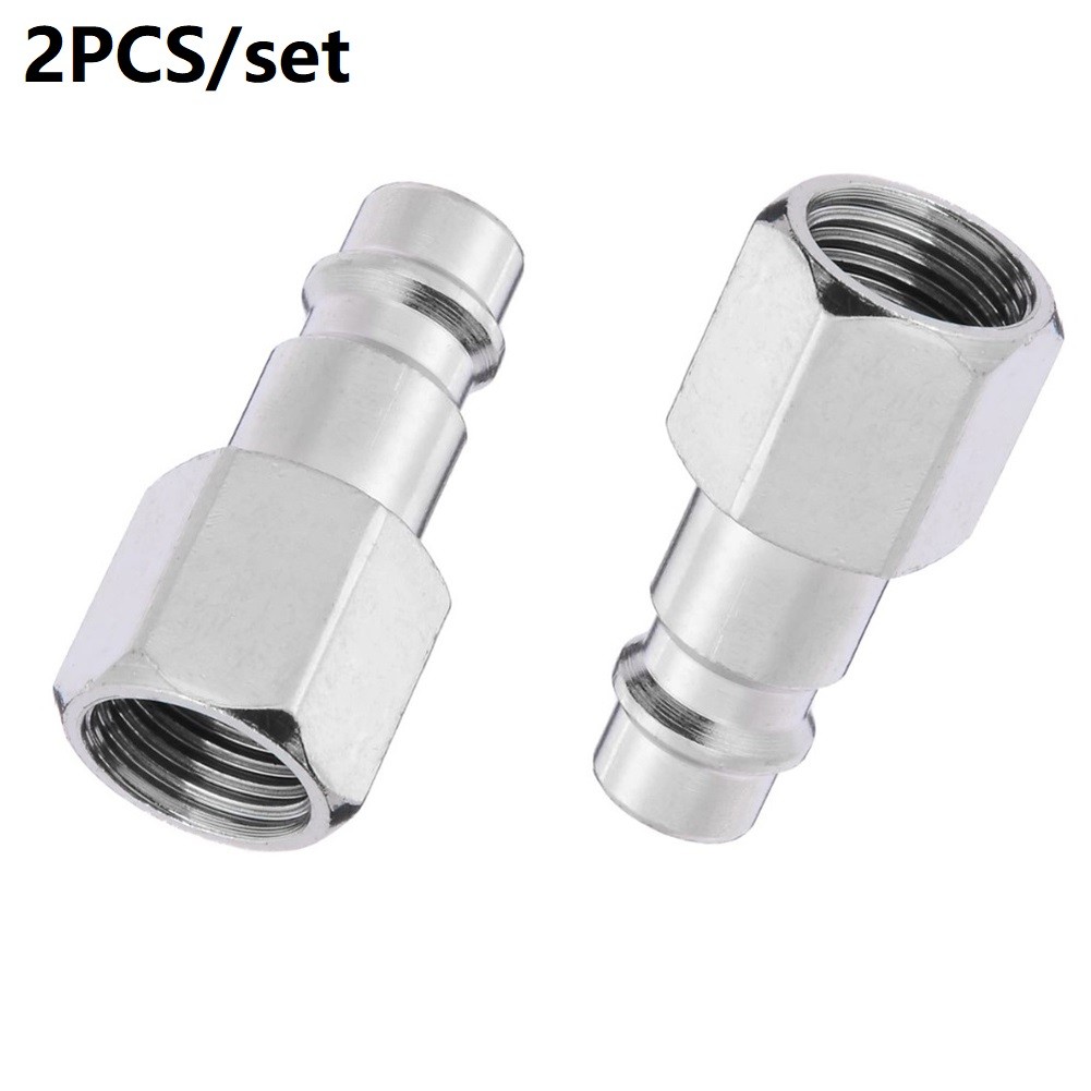 10× Euro Compressor Air Line Coupler Connector Fitting 1/4'' BSP Connect/Release 
