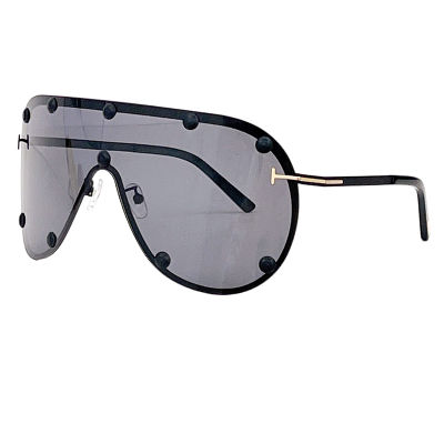 O versize แว่นกันแดดผู้หญิงผู้ชายวินเทจเสื้อผ้าแบรนด์อาทิตย์แว่นตาที่ไม่มีขอบแว่นตา R ผู้ชายแว่นตาแว่นกันแดด