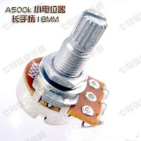 10 pcs A500k long Split shaft 18mm ELectric Bass Guitar Volume Tone Pots Audio Tone Switch Potentiometer Guitar Bass Accessories