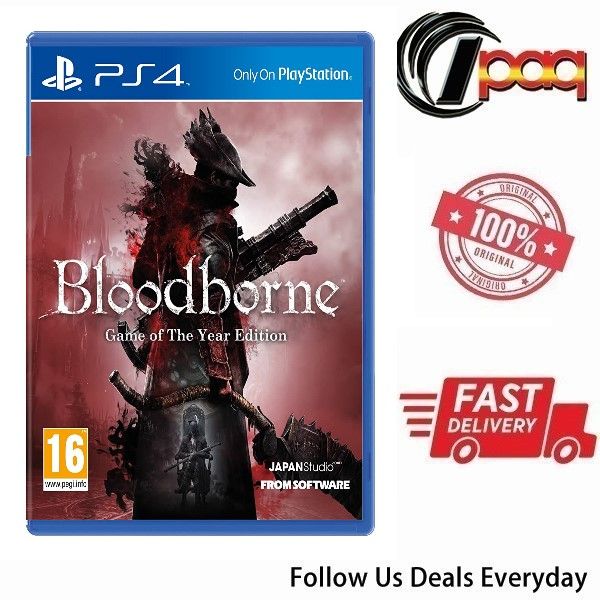 Bloodborne Game of the Year Edition Playstation 4 PS4 PS5 Bloodborne GOTY -  New!