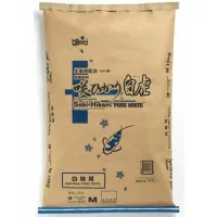 Hikari saki Pure white M/L เม็ดลอย 15kg. อาหาร ปลาคราฟ ฮิคาริ ซากิ เพียวไว้ท์ เร่งขาว เพิ่มเงาประกาย