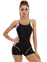 2022 Patchwork Sport Swimsuit Plus Size Swimwear Women Professional Sport Bathing Suit Surfing Swimsuits Swimming Suit