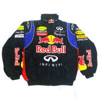 กระทิงแดงแข่งเจอร์ซีย์ F1เสื้อเจอร์ซีย์นักปั่นผู้ชายรถจักรยานยนต์คอตต้อนคุชชั่นเจอร์ซีย์มอเตอร์ไซค์ฤดูใบไม้ผลิฤดูใบไม้ร่วงฤดูหนาวแจ็คเก็ตทรงหลวมเสื้อผู้หญิง