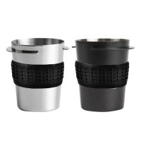 【2023】Stainless Coffee Dosing Cup Coffee Sniffing Mug Powder Feeder for 58mm Espresso Machine Cups Replacement Parts Machine Accessory