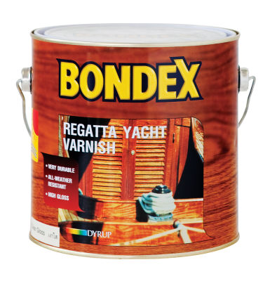 Bondex Regatta Yacht บอนเดกซ์ รีแกตต้า ยอร์ช วานิช น้ำยาเคลือบพื้นไม้สำหรับเรือ อาคาร