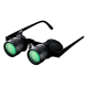 Portable Binoculars Hands Free Binoculars Telescope 10X Zoom Glasses for Outdoor Fishing Bird Watching