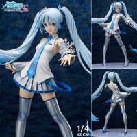 Figure ฟิกเกอร์ B STYLE จากการ์ตูนเรื่อง Vocaloid Project Diva โวคาลอยด์ โปรเจกต์ดีวา Hatsune Snow Miku ฮัตสึเนะ สโนว์ มิกุ ฮัตสึเนะ มิคุ 1/4 สูง 42 cm นางฟ้าโวคัลลอยด์ ไอดอลสาวสุดป๊อป โมเดล การ์ตูน Complete Model Cartoon Anime Hobby Manga Gift อนิเมะ