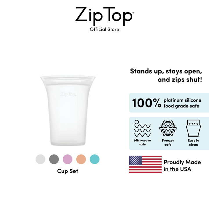 Zip Top Medium Cup