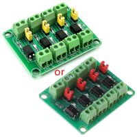 Optical Isolator โมดูลแรงดันไฟฟ้าระดับ Current Converter โมดูล2/4ช่อง Optocoupler Photoelectric Optoisolator PC817