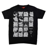 เสื้อยืด แขนสั้น แชปเตอร์วัน สเก๊ตบุ๊ค ลาย แมวร้าย ซาเวจแคท ผ้านิ่ม / Savage Cat Chapter One Sketchbook Soft T-Shirt