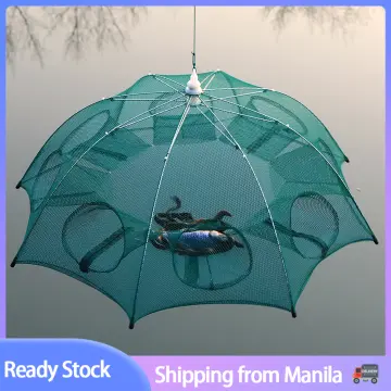 Shop Folded Portable Fishing Net For Big Fish with great discounts