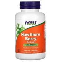 Now Foods, Hawthorn Berry, 540 mg, 100 Veg Capsules