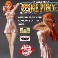 Figure ฟิกเกอร์ งานแท้ 100% แมวทอง Banpresto จาก One Piece วันพีซ เต็มพิกัดสลัดจอมลุย วันพีช Glamour &amp; Glitter Nami นามิ ชุดเดรส Ver Original from Japan Anime อนิเมะ การ์ตูน มังงะ คอลเลกชัน จากการ์ตูนดังญี่ปุ่น New Collection ตุ๊กตา manga Model โมเดล