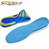 Unisex Shock Absorption Sports Insole Soft Running Non-Slip Full Pad Sweat-Absorbent Insoles Plantar Fasciitis Heel Spur Cushion