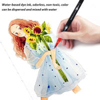 32 Color Paint Marker Pen double-tip Permanent Writing Rock Painting Photo Album Scrapbook Glass Wood Canvas Card Art marker