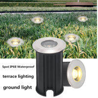 Low Voltage Landscape Lighting Underground Lamp IP68 Waterproof Garden Decoration Step Light Deck Lights Terrace Lighting 3w 12V