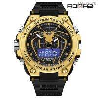 นาฬิกาผู้ชาย Three of the new spiders waterproof watch luminous digital fashion personality clocks mens 3159 teenagers