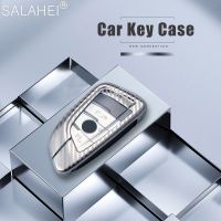 ✁ Zinc Alloy TPU Car Key Case Key Full Cover Shell Protection For BMW X5 F15 X6 F16 G30 7 Series G11 X1 F48 F39 Auto Accessories