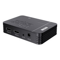 Y&amp;H การ์ดจับภาพวิดีโอ HDMI AV HD 1080P,เครื่องบันทึกเกมพร้อมช่อง HDMI ใช้งานร่วมกับ Xbox One/360/ PS4 /Wii U/nintendo Switch/vhs/กล้องวิดีโอรองรับไมค์ในตัวได้-ไม่จำ