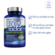 Viên Uống Focus Factor 180 viên Tăng Cường Chức Năng Não