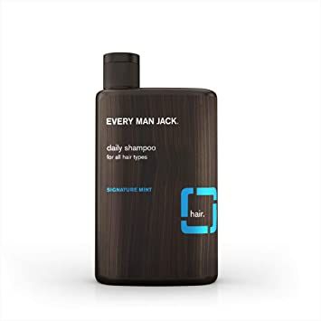 แชมพูสำหรับนักกีฬา * Every Man Jack * daily shampoo for all hair types Signature Mint  | 13.5 FL OZ 400 mL