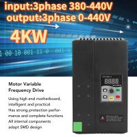 Motor Variable Frequency Drive Good Heat Dissipation Frequency Inverter Converter 3 Phase 380‑440V Input 0‑440V Output