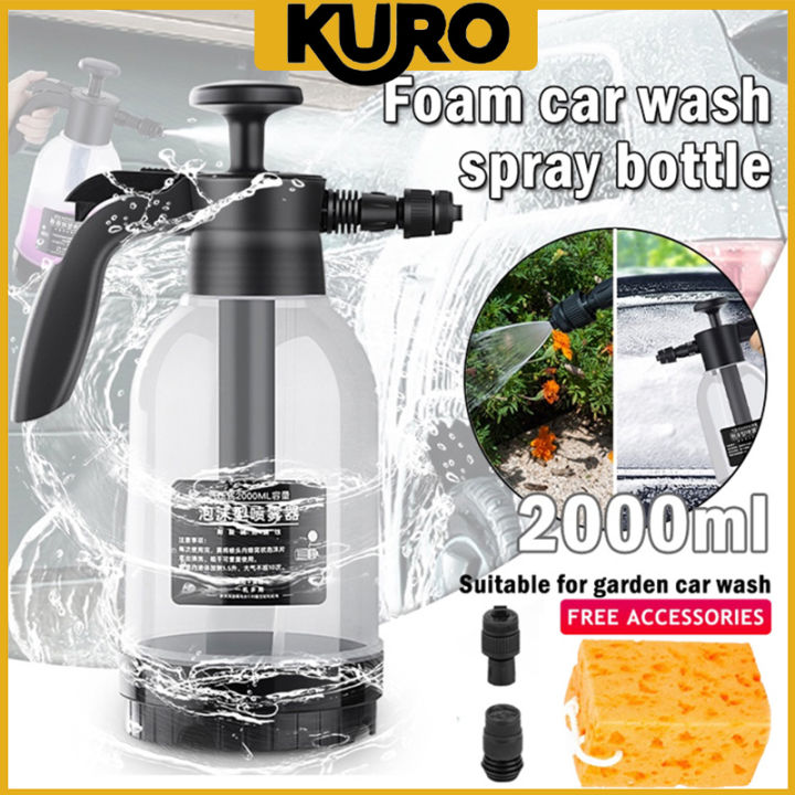 Car Wash Snow Foam Sprayer Bottle High Pressure Foam Spray Manual Air  Pressure Garden Watering Car