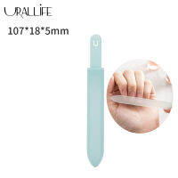 Urallife Nail File Buffer Washable Grinding Polishing Nail Tool With Protective Case Feel Comfortable Nail Art Tool Wear-resistant Glass Creative Prof