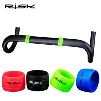 2023 NEW RISK 1 Pair Silicone Plug Bicycle Handlebar Tape plug Road Bike Anti-skip Ring Handlebar Bar Tape Waterproof plugs Accessories