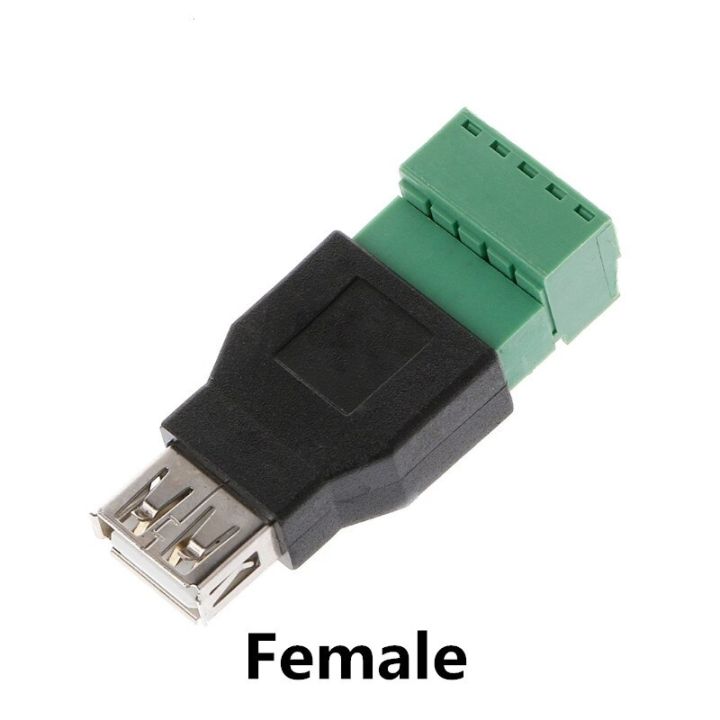 usb-ตัวเมียกับขั้วต่อตัว-usb-แบบสกรูพร้อมขั้วต่อตัวป้องกัน-usb2-0แจ็คตัวเมีย-usb-ตัวเมียไปจนถึงขั้วต่อตัวเมีย