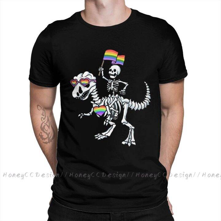 halloween-skeleton-dinosaur-lgbt-tshirt-skeleton-gay-pride-print-cotton-t-shirt-camiseta-hombre-for-men-fashion-streetwear-shirt