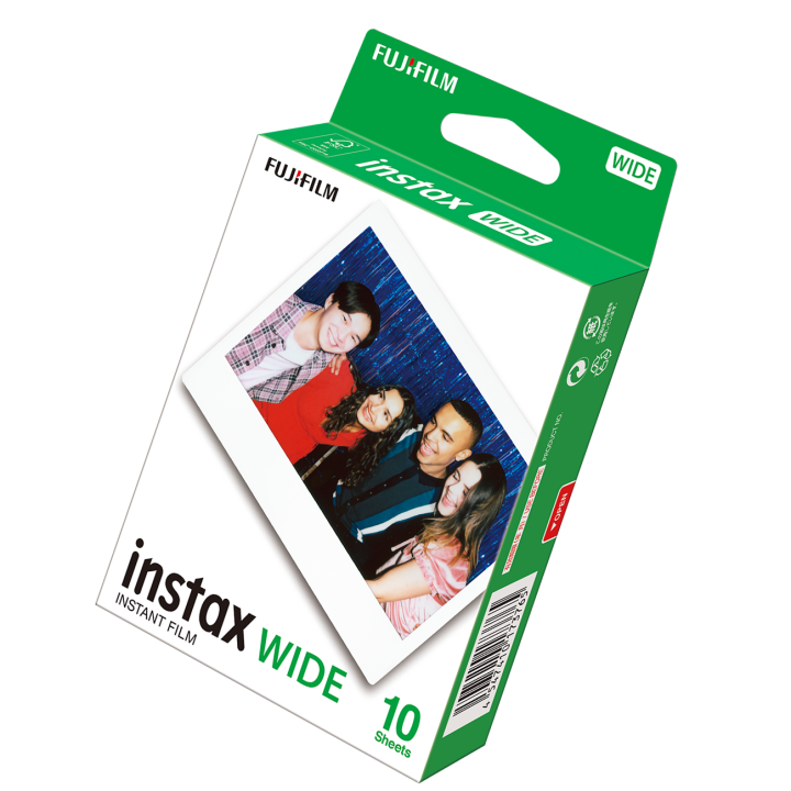 fujifilm-instax-wide-film-10pcs-pack-ฟิล์มขนาด-wide-สำหรับกล้องอินสแตนท์-1แพ็ค-ถ่ายได้-10-รูป-ของแท้