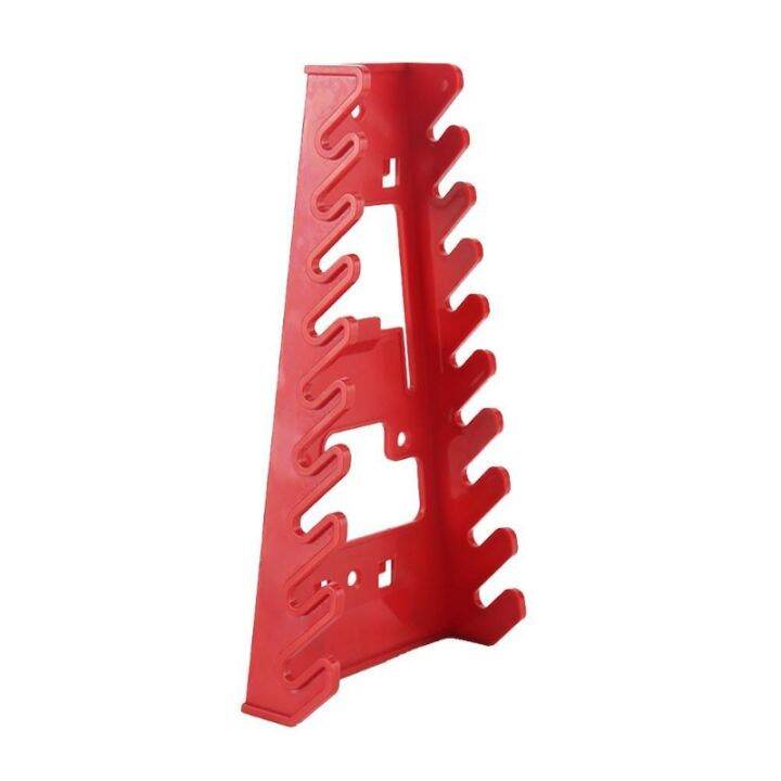 yf-red-wrench-spanner-tool-organizer-sorter-holder-wall-mounted-storage-tray-socket-rack-plastic-tools