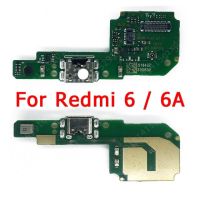 บอร์ดซ่อมโทรศัพท์มือถือสำหรับ Xiaomi Redmi 6a 6 7a 7ชาร์จพอร์ตขั้วต่อ Usb สายเคเบิลงอได้ริบบิ้นแผ่นซ็อกเก็ตแท่นวาง Pcb ชิ้นส่วนอะไหล่