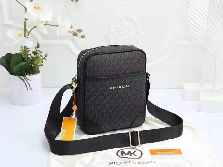 Michael Kors Sling Bag for Unisex With box & dust bag & care card | Lazada  PH
