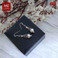 MT ต่างหูเงินแท้ สไตล์บาหลี แบบห้อย ตะขอเกี่ยว Solid 925 Sterling Silver Earrings (se714) MT Jewelry มณีธารา